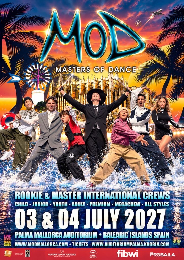 Official poster Masters of Dance Mallorca — 11th Edition